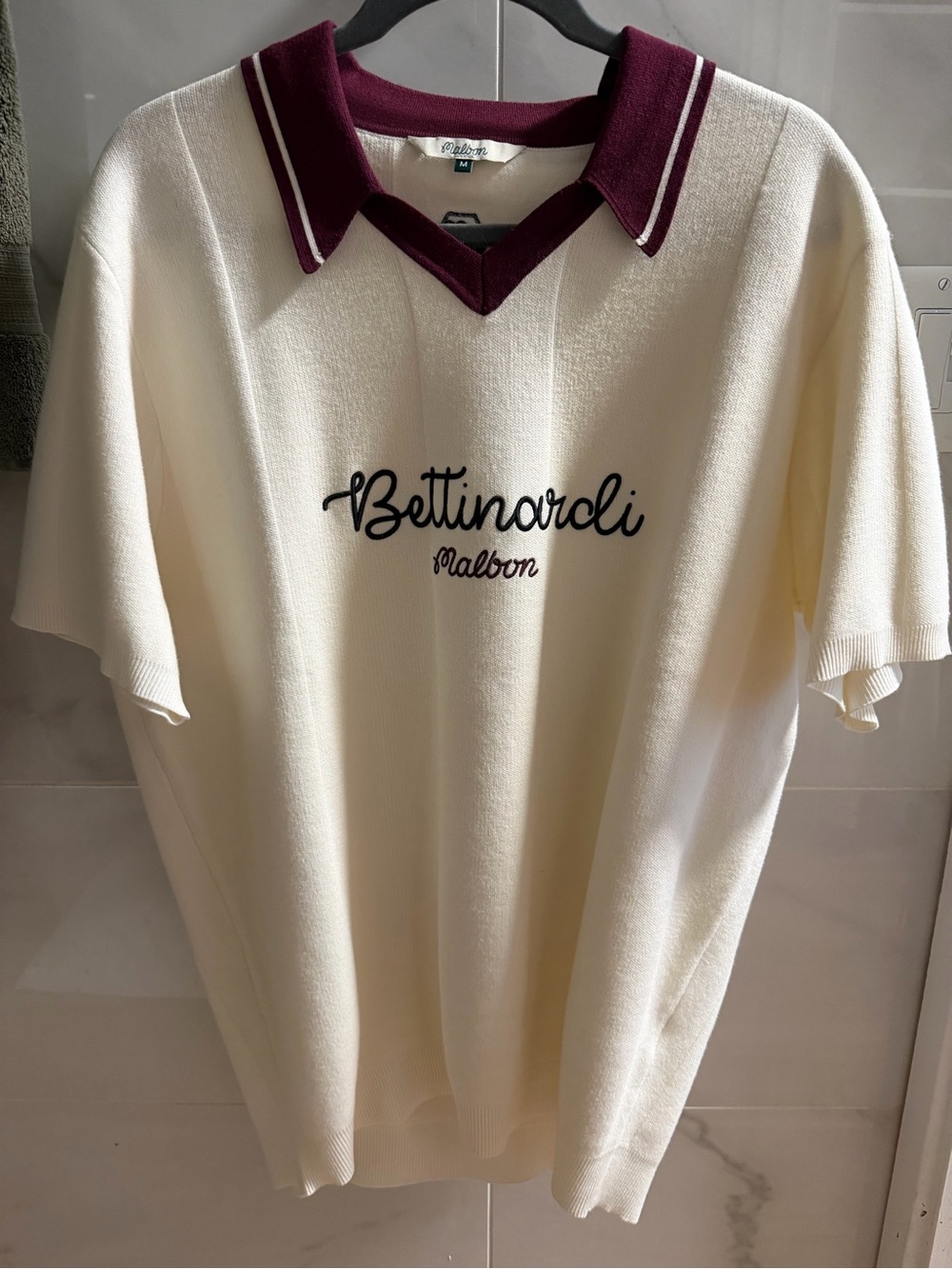 Malbon x Bettinardi Knit Polo